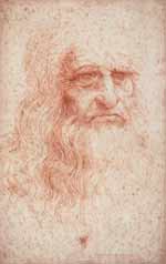 Autoportrait de Léonard de Vinci 1516